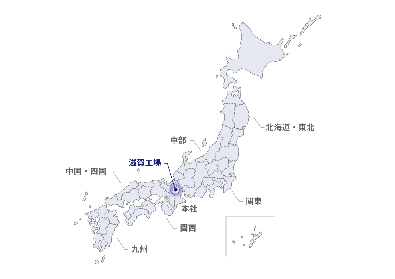 工場のマップ